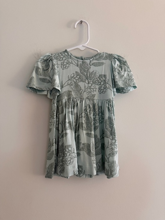 kate quinn Other - NWT Kate Quinn Jadeite Manzanita Bell Sleeve Dress 6-12M Bamboo